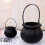 YingYouFu Mini Witch Cauldron Set 4-Piece Halloween Decor 5