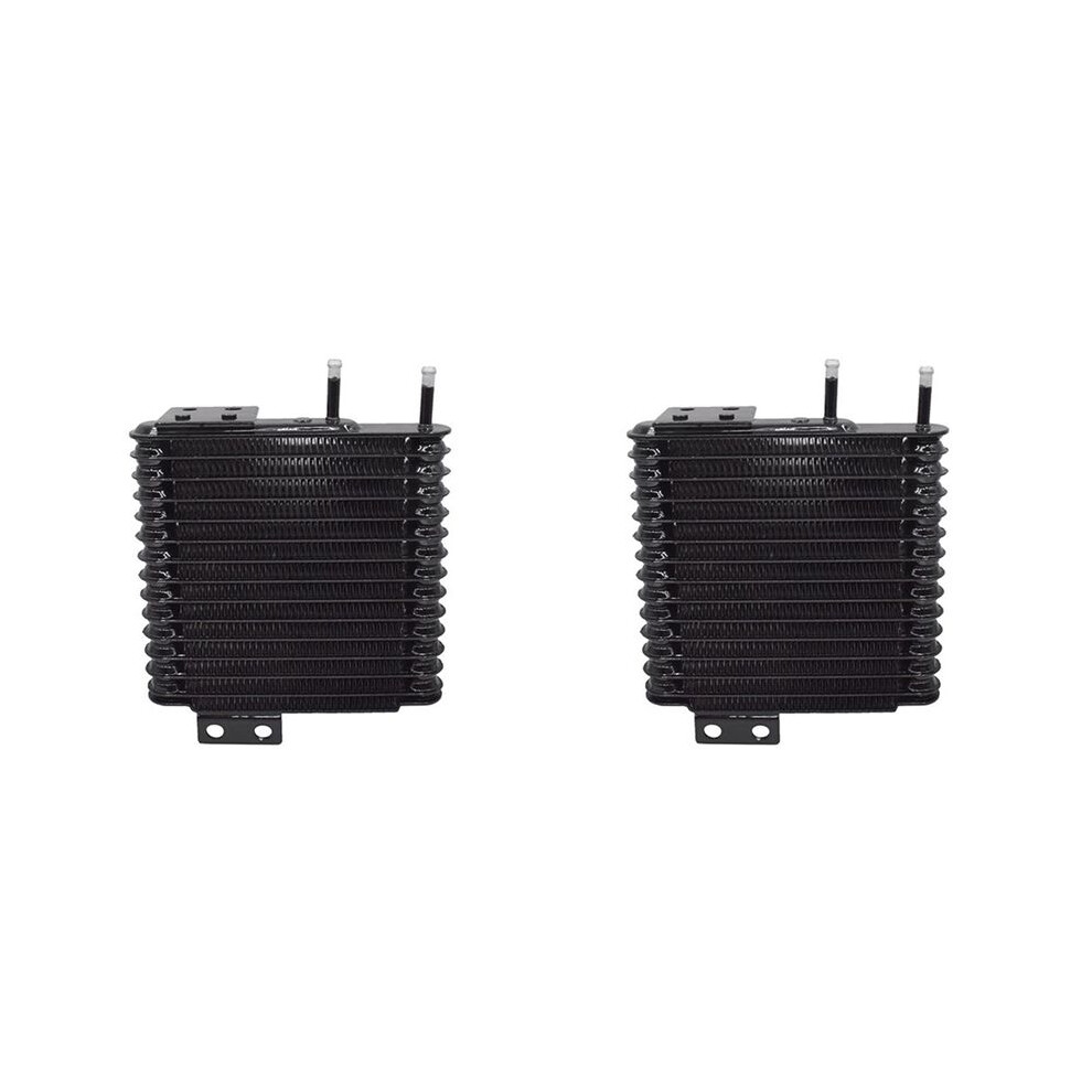 2X New Auto Transfer Oil Cooler Transmission Gear Box Radiator For Outlander Ii 2006-2012 Cw6w 6B31 2920A128 6034120174673