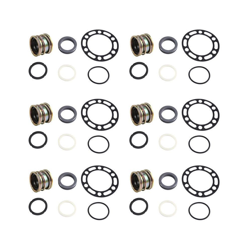 6X 17-44770-00 Compressor Shaft Seal Kits For Carrier Transicold 17-44145-00 17-57027-00 Light 4713191142522