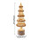 Rotating Glass Christmas Tree Ornament 3