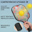 Σετ κουπιών Pickleball από fiberglass με λουλούδια και 2 μπάλες και τσάντα – Συμβατό με 2
