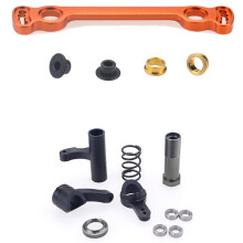 1Pcs 8146 Metal Steering Plate & 1Pcs 8028 Steering Clutch Componen for 1/8 Zd Racing 9116 9020 9072 08421