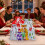 Christmas Drawstring Gift Bags Foil 12-Pack 3