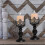 Pillar Candle Holders Set of 2 Decorative Stands 5