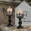 Pillar Candle Holders Set of 2 Decorative Stands 6