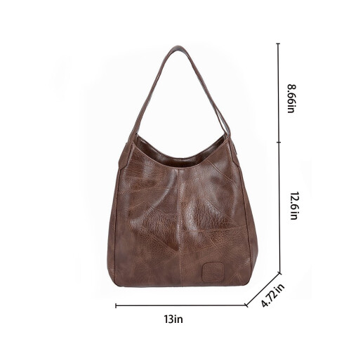 Bolsa feminina de ombro com grande capacidade 1