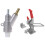 2Pcs 2000Lbs Capacity Heavy Duty Adjustable  U Bolt & 1Pcs Automatic Sand Blasting Machine, (Without Nozzle) 1