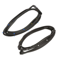 2Pcs Front Left Right Side Door Weatherstrip Moulding Seal 72310-TA5-A02 for Accord 2008-2012