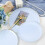 Red & Gold Disposable Plates – 50 Dinner + 50 Dessert 4