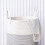 Cotton Rope Laundry Hamper 58L Blue 3