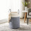 Cotton Rope Laundry Hamper 58L Blue 4