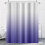 Perdea de duș violet ombre cu cârlige, 183x183 cm 2