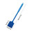 Double-sided algae scraper sponge brush with long handle, compatible with glass aquariums & kitchen—under $5! 3