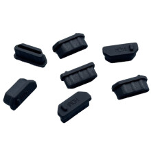100 Stuks -Compatibele Vrouwelijke Poort Stofwerende Siliconen Stop Anti-Stof Plug Universeel