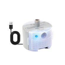 Pompa per Fontana D'Acqua per Gatti, Pompa di Ricambio per Fontana D'Acqua per Animali Domestici SMA-800 Motore Sommergibile per Interni In Acciaio