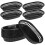 Set van 12 ovale plastic voedselmandjes 3