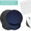 2 τεμάχια εργονομικό Mouse Pad με υποστήριξη καρπού από αφρό μνήμης και 4