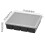 Large Silicone Ice Cube Tray with Lid, Food Grade, 3