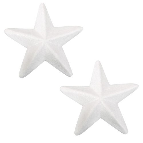 10pcs Star-Shaped Foam Ornaments 27cm 1
