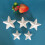 10pcs Star-Shaped Foam Ornaments 27cm 3