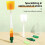 Five-in-One Cup Cleaning Brush with Spiral Bristles 2