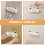 Cat-Shaped Wall-Mounted Sunglass Organizer, PP, White, 2 5