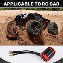 3542 1850KV Outrunner Brushless Motor AM32 80A ESC with Belt Drive Gear Box for 1/10 RC Crawler Car SCX10 TRX4 TRX6,B