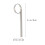 Finger Ring for B Flat Trumpet Slide Accessory Replacement Silver 2