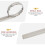 Finger Ring for B Flat Trumpet Slide Accessory Replacement Silver 3