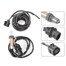 Indicatore del Rapporto Aria-Carburante Integrato Universale da 12 V e 52 mm con Display Digitale A LED e Sensore di Ossigeno O2 A Banda Larga