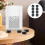 Rubber Speaker Spike Pads – 8 pcs, 3.8 x 3.8 x 2 cm 4