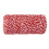 Katoenen touw, 2 mm diameter, rood-wit knutselkoord 2
