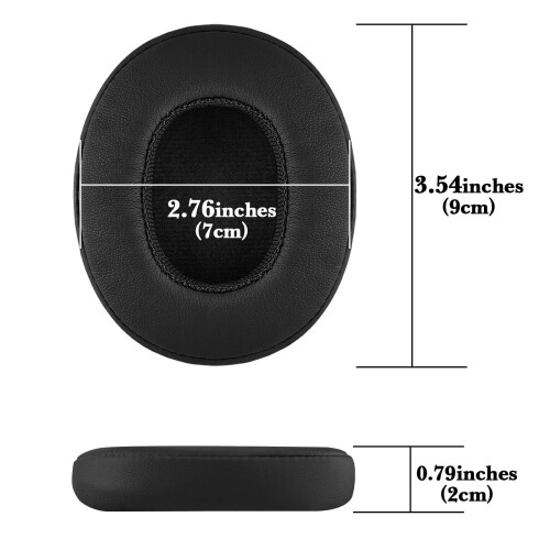 Ανταλλακτικά μαξιλαράκια αυτιών για Skullcandy Crusher Wireless, Crusher Evo, Crusher ANC, Hesh3, Venue 2