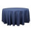 BalsaCircle 120" Navy Blue Round Polyester Tablecloth 3