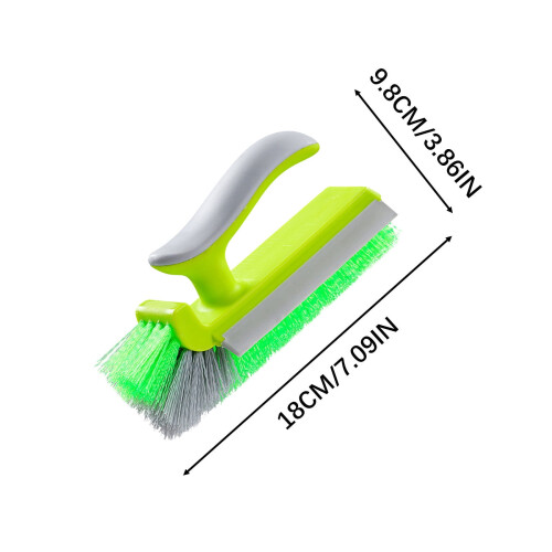 Brosse de nettoyage d'angle à poils en acier, angle de 45 2