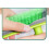 Brosse de nettoyage d'angle à poils en acier, angle de 45 6
