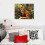 Abstract Fox Canvas Wall Art 16 x 12 in 5