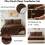 Brown Full Size Comforter Set 7-Piece Pinch Pleat 5