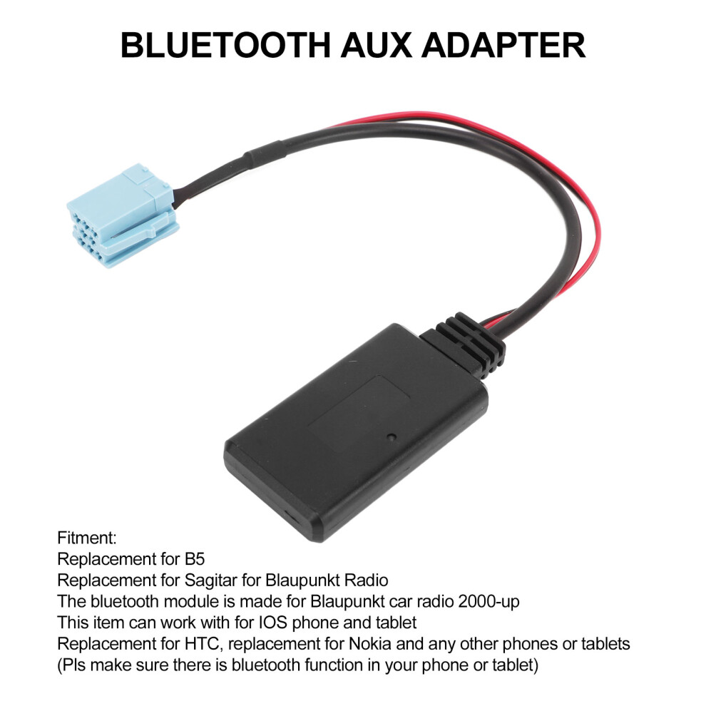 Wireless Aux Adapter For Blaupunkt Car Radio With 7790334557587