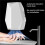 Powerful Hand Dryer, Wall-Mounted Quiet Bathroom Dryer with Compact Automatic Sensor Dryer for Home, Kitchen,Hotel (EU) 3