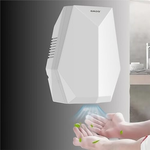 Powerful Hand Dryer, Wall-Mounted Quiet Bathroom Dryer with Compact Automatic Sensor Dryer for Home, Kitchen,Hotel (EU) 2