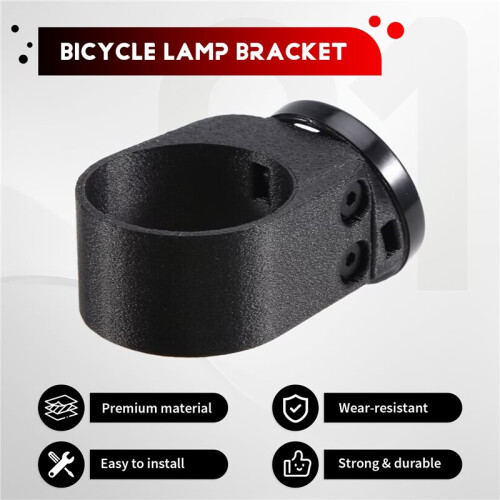 Bicycle Stopwatch Lamp Bracket 31.6mm Transverse Direction for  Use 1