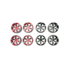 4PCS RC Rock Crawler Metal Beadlock 1.9" Wheel Rim for SCX10 RC Crawler Car Part Black