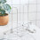 2 Stück Kleiderbügelständer aus Edelstahl, Wäscheraum-Accessoire, Kleiderbügel-Organizer 5