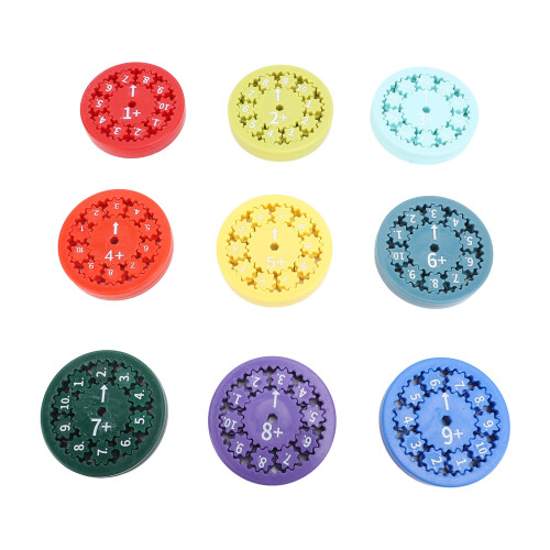 9pcs Math Fidget Toy PC Educational Interactive Addition Subtraction 1