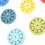 9pcs Math Fidget Toy PC Educational Interactive Addition Subtraction 9