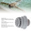 2Pcs PVC Male Thread Debris Screen Filter G3/4 Top Strainer Replacement 5