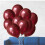 Wine Red Latex Balloons 12 Inch 100 pcs 5