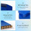 Blå presentförpackningar 20x20x10 cm, 25-pack 4