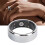 Smart Ring 18mAh, 300mAh Ladecase, Größe 9 Silber 16
